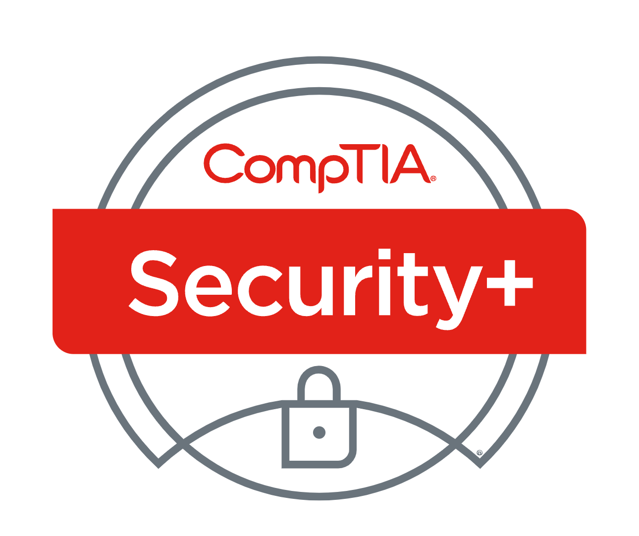 CompTIA Security+ (SY0-701) badge